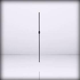 Sqi1bs-mp12 Nuvo Iron Interior Baluster Black