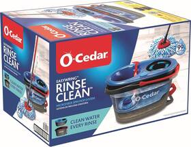 168534 O-cedar Rinseclean Clean Water Spin Mop And Bucket System With