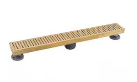 Dl32240bg Oatey Designline 24 Inch Stainless Steel Linear Shower Drain In Brushed Gold