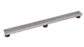 Dls4480 Oatey Designline 48 Inch Stainless Steel Wave Linear Shower Drain
