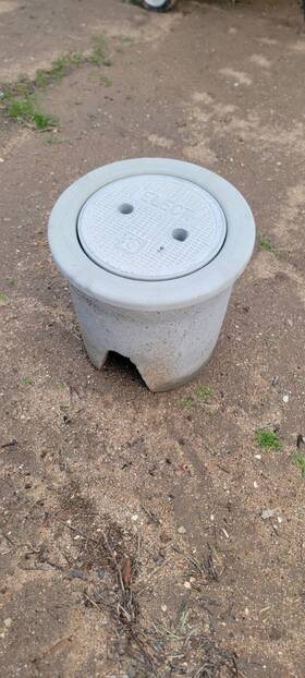 Old1000370 Oldcastle 1000370 Box F08 Curb Valve Utility Products Ground Well