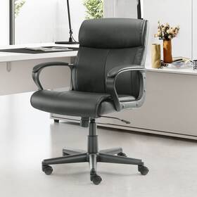 Sz214-z Olixis Executive Office Chair - Ergonomic Mid-back Home Computer Desk W