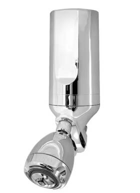 Sfs-sg-15000-qc-1 Omnifilter Shower Filter With Head Water Filtration System In Chrome
