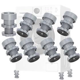 Wm8ps Oquqo 8 Pcs Anti Vibration Pads For Washing Machine Support Anti-slip Washer Dryer