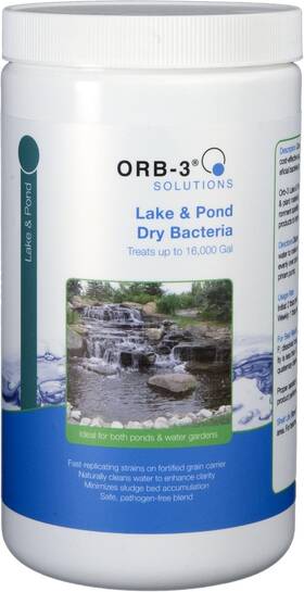 U126-000-1 Orb-3 Lake And Pond Dry Bacteria Canister 1-pound