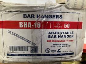 Bha-16 Orbit Adjustable Bar Hangers - Pack Of 50