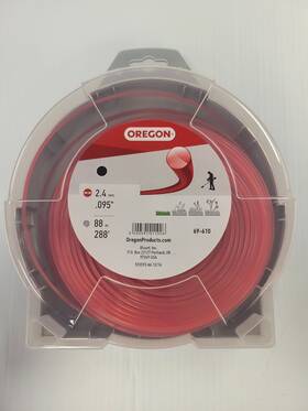 69-610 Oregon Round Red String Trimmer Line .095 1 Lb Donut 288ft -