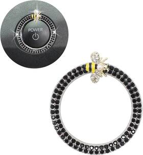 Oriesse 744110944853 Bee Car Accessories Engine Start Button Ring Girly Push Stop Butto