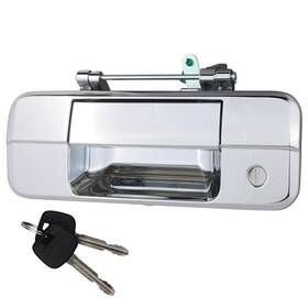 Ls-049 Osompar Exterior Tailgate Handle With Keyhole For Toyota Tundra 2007-2013 Lock Cylind