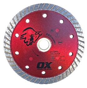 Ox-pttp-5 Ox Tools Pro Sandwich Double Turbo Tuck Pointing Diamond Blade 5 Inch /