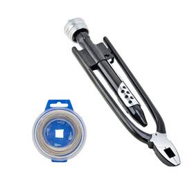 P1tools 743815822794 9 Inch Safety Wire Cutting Pliers Twisting Twister Tool With 50 Feet Of