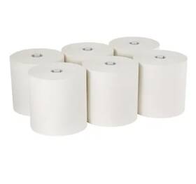 26490 Pacific Blue Ultra 8 Inch High-capacity Recycled White Paper Towel 6 Rolls-case