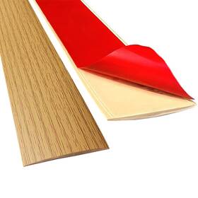 D2am5632d2ff Pano Floor Transition Strip Self Adhesive Laminate 2 Inch /6.6 Ft Brown Wood Grain