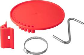 Peachtree Woodworking 810948011873 Drill Press Tool Tray With 11 Inch Diameter 360 Degree Rotating