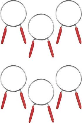 12106 Peachtree Woodworking Supply 4 Inch Ez Release Hose Clamp 6 Pack