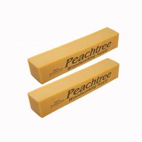 Peachtree Woodworking Supply 810948010838 Small Abrasive Cleaning Stick 2pc. Natural Rubber Block. 1.5 Inch X 8