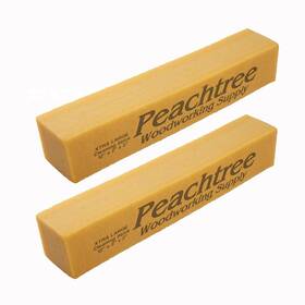 Peachtree Woodworking Supply 817918024895 Large 2pc Natural Rubber Cleaning Block For Sanding Belts And Discs 12 X 2
