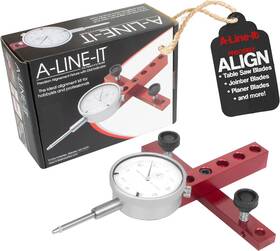Pt3157 Peachtree Woodworking Supply A Line It Basic Table Saw Alignment Calibration Tool With Precision Dial Indic