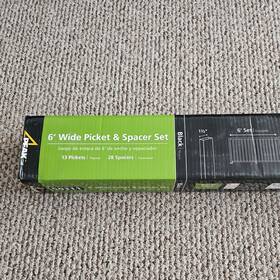50311 Peak Black Aluminum Railing And Stair Picket Spacer