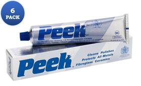 Peek-33001-50ml-6p Peek 50 Ml Pale Blue Metal Polish Tube By Tri-peek Protects All Metals 33001 6 Pack