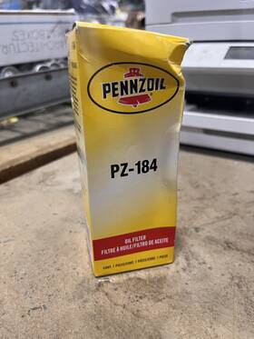 800002798 Pennzoil Pz-184 Oil Filter 1 Pack Boxed Part No.
