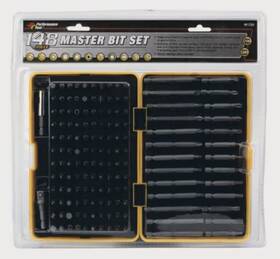 W1725 Performance Tool 148-piece Master Bit Set With Sae And Metric Assortment