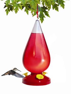 Perky-pet 078978273009 Hummingbird 32 Oz Plastic Nectar Feeder 3 Ports