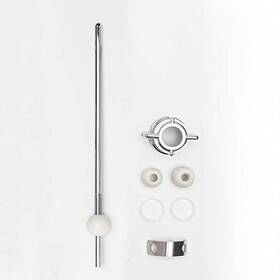 Pf0905 Permaflow Pf Waterworks Universal Lavatory Pop-up Drain Ball Rod/center Pivot Ro