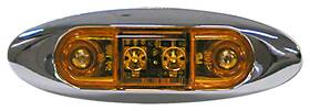 177-v168xa Peterson Manufacturing Pm V168xa Amber Slim Line Clearance And Side Marker Lights Kit