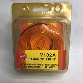 V102a Peterson Manufacturing Amber Surface Mount Light New