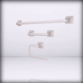Btbbie3gs Pfister Bruxie 3-piece Bathroom Hardware Set With Towel B Spot Defense Brushed