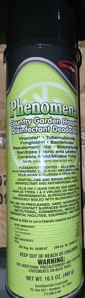 312001 Phenomenal Citrus 16.5oz - Hospital Disinfectant Deodorant Quest Specialty