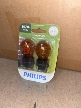 3457nallb2 Philips Longerlife 3457na 27/8w Two Bulbs Rear Turn Signal Replacement Park Fit