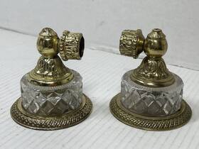 Ke50 Phylrich Ke50/25d Louis Xiv Cut Crystal Toilet Paper Holder Gold Aurora Read