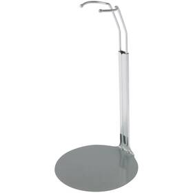 Dsp-5125s-6 Plymor Dsp-5125s Silver Adjustable Doll Stand Fits 10 11 6 Pack