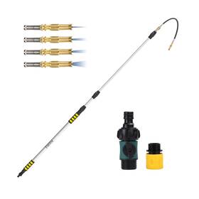 Poople 785179208678 Gutter Cleaning Tools From The Ground 16ft 24ft Reach Telescoping C