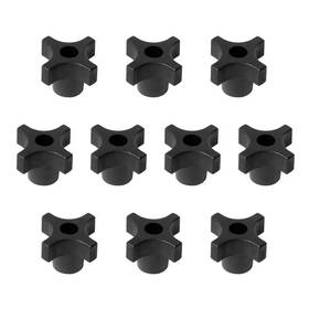 4-start  Powertec 313018729765 5/16 Inch -18 Thru Knob For T Track Accessories Featherboards Woodworkin