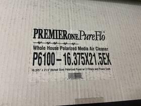 P6100-16.375x21.5 Premierone Pureflo P6100 Whole House Media Air Cleaner Filter 16 Inch X 21