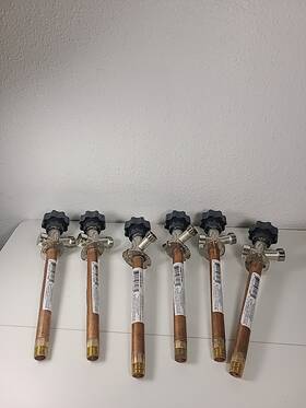 478-08h Prier Lot Anti -siphon Wall Hydrant 1/2 Inch Mpt X Swt