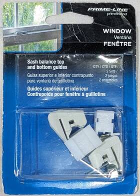 H3756 Prime-line 1 Pack Window Sash Balance Top And Bottom Guides By H 3756
