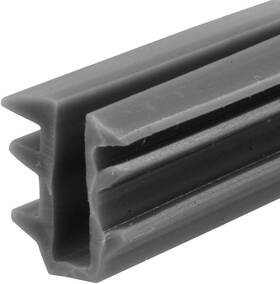7741 Products 726084350106 P 19/64 Inch X 200 Ft. Gray Vinyl Glazing Channel 1 Roll