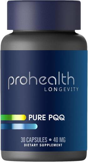 Prohealth 726084371781 Pure Pqq Pyrroloquinoline Quinone 40 Mg Mitochondria Support 30 Caps