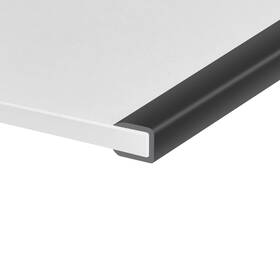 Pr-1-8-b Protalwell Rubber Edge Trim Self-adhesive U Channel Fit 5/16 Inch - L10ft Black