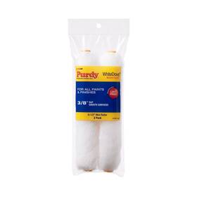 140605062 Purdy 6-1/2 Inch X 3/8 Nap White Dove Mini-roller Cover Dralon 2-pack