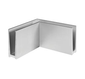 168011-01-18 Q-railing Easy Glass Slim Corner Top Mount Aluminum Brushed Anodized
