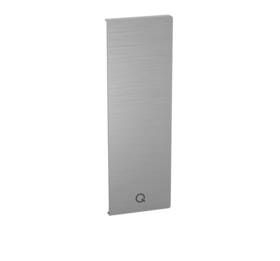 168242-41-18 Q-railing End Cap Easy Glass Smart Y Fascia Mount Alu Brushed Anodized