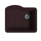 Qusb-2522.170 Qu02522sb.170 Swanstone Undermount Single Bowl Kitchen Sink Espresso 671037311188