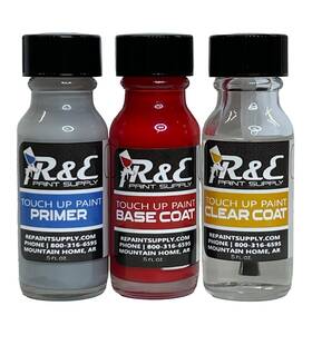 47c-tk R&e Paint Supply Automotive For Mazda 47c Polymetal Gray Touch Up Kit Pack Of 3