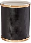 R228bkgd  Redmon Bath Jewelry Diamond Pattern Round Vinyl Wastebasket 786173653495