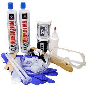 Rad-301-u-a Radonseal Concrete Foundation Crack Diy Repair Kit For Basement Cracks Open Box